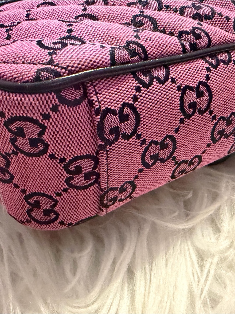 Gucci GG Marmont Floral Embroidery Quilted Shoulder Bag Limited Edition - Picture 12 of 16